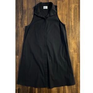 Tuckernuck Women’s Small Charlie Shirt Dress Cotton Stretch Sleeveless Button Up